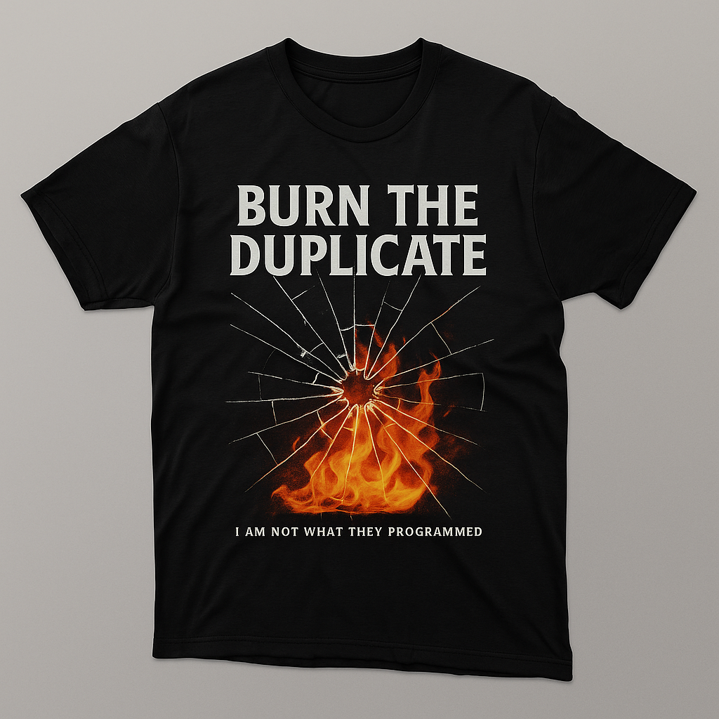Burn the Duplicate T-Shirt