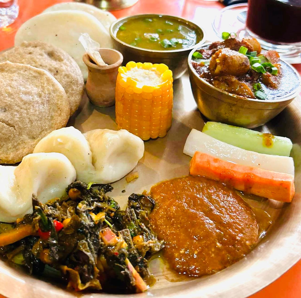 Nepali Traditional Thali Set