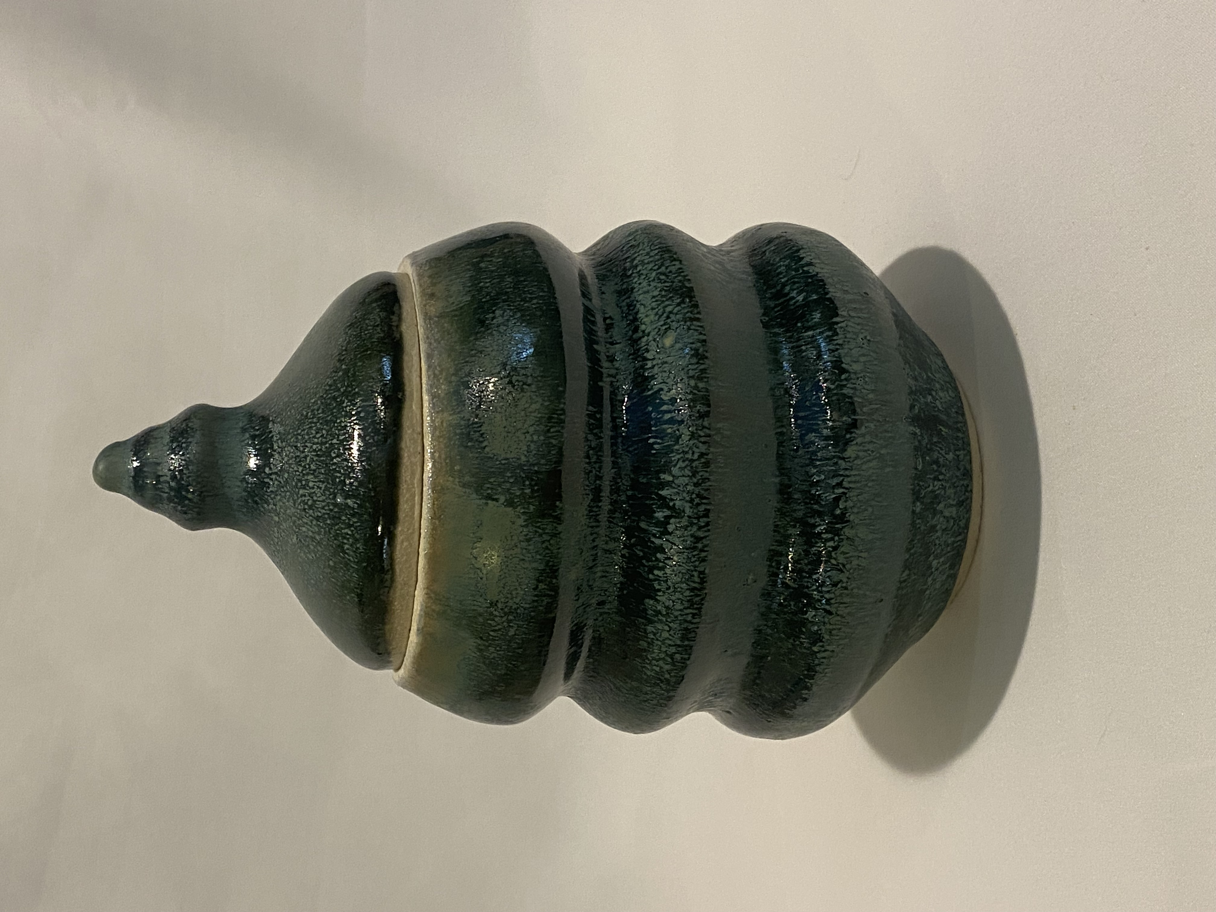 Lidded Bubble Jar