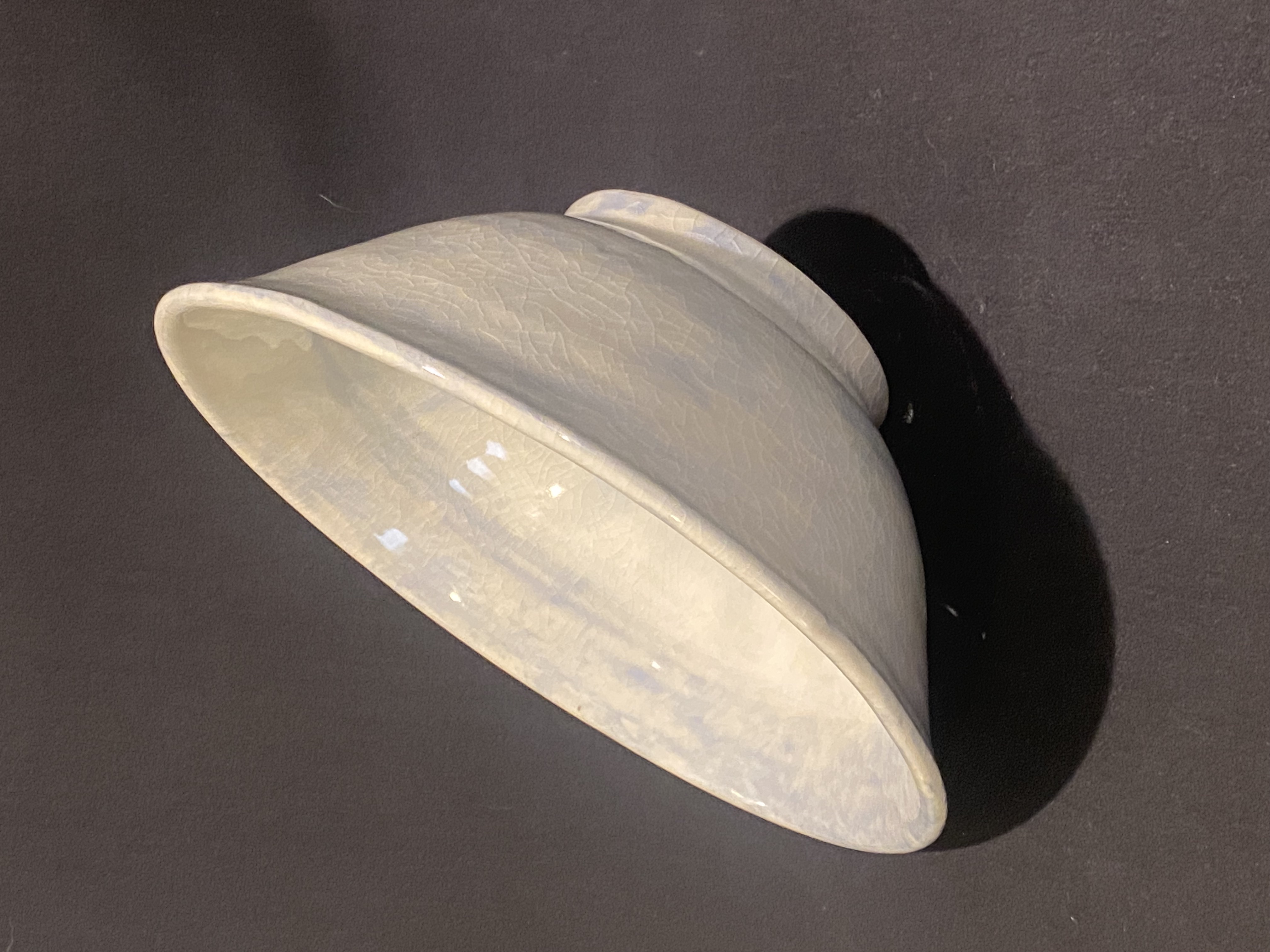 Blue and White Swirl Serving Bowl