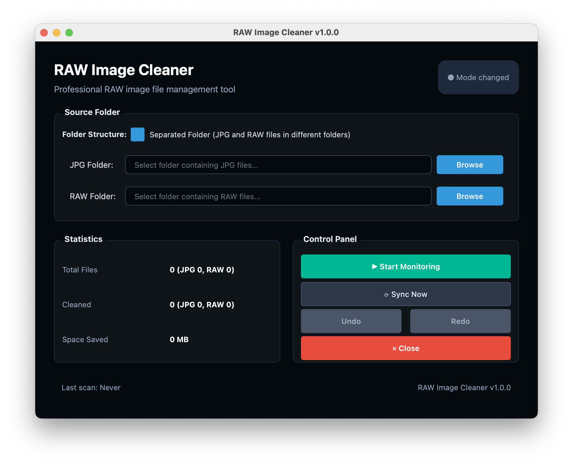 Raw Image Cleaner (for Mac)