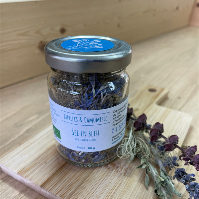 Sel en bleu. 60gr