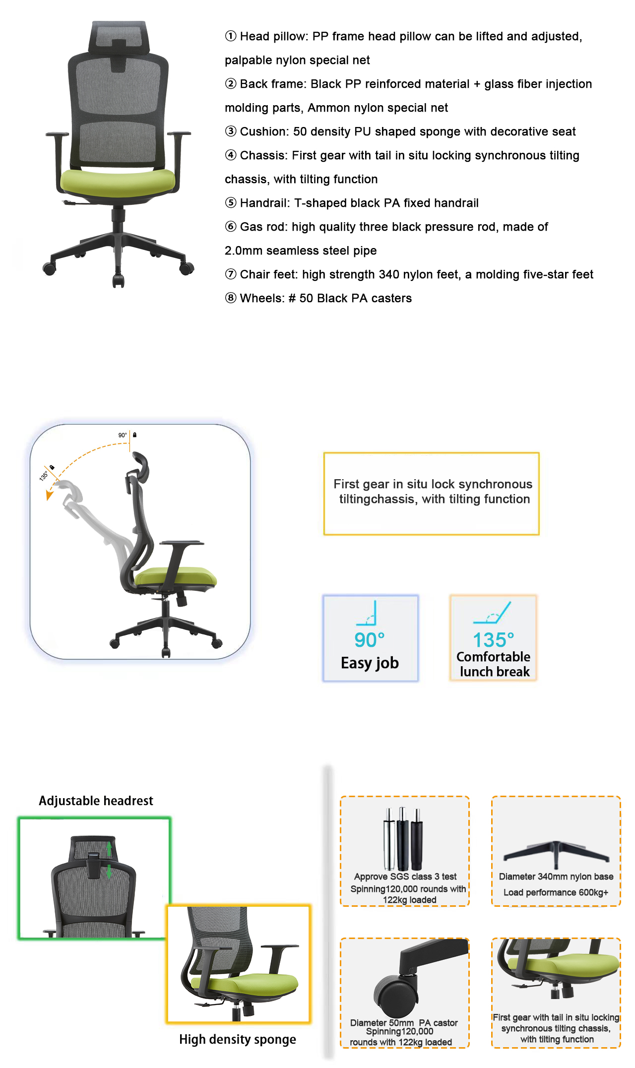Ergonomic Office Chair