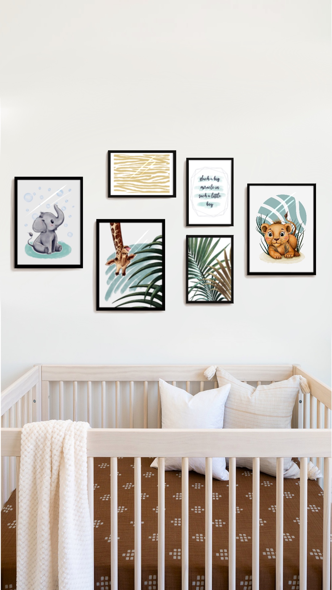 Safari Wall Art Set
