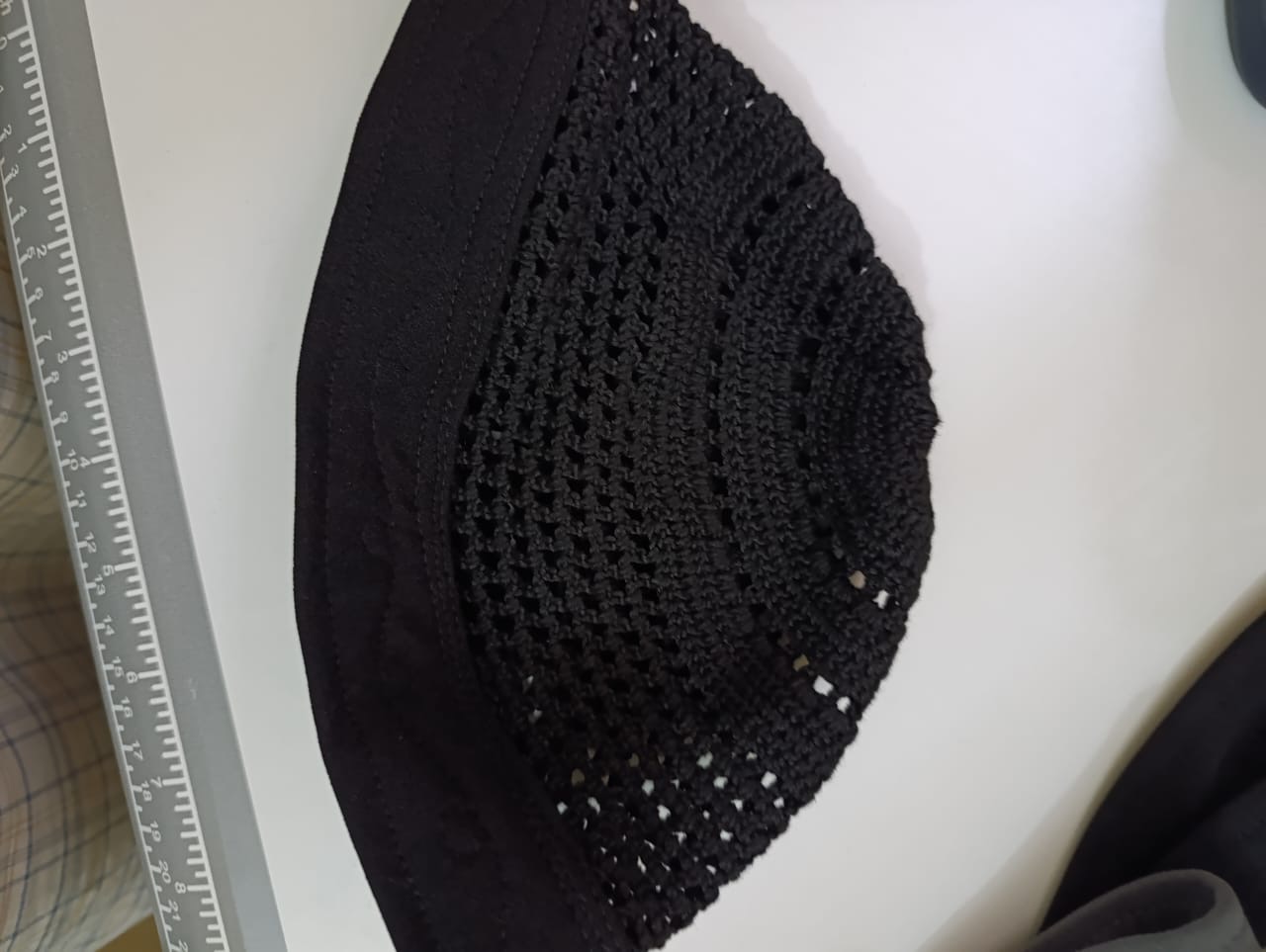 Bonnet homme en laine tricoté 