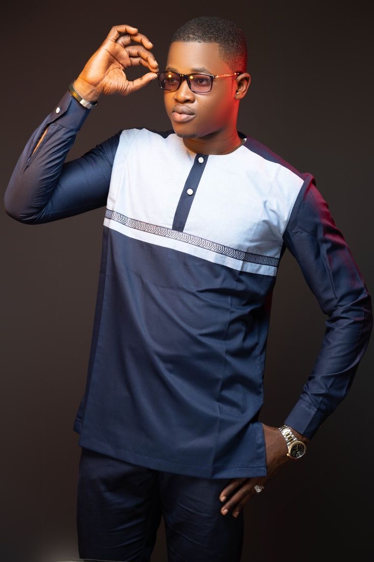Chemise ou ensemble à manches longues pour homme
