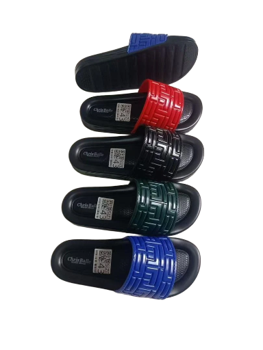 Sandales colorées pour homme