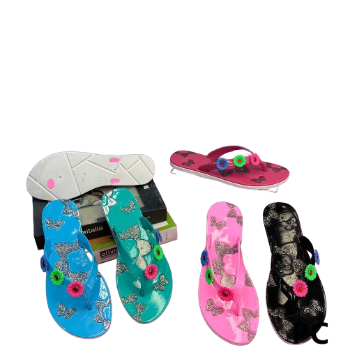 Sandales à fleurs pour femmes