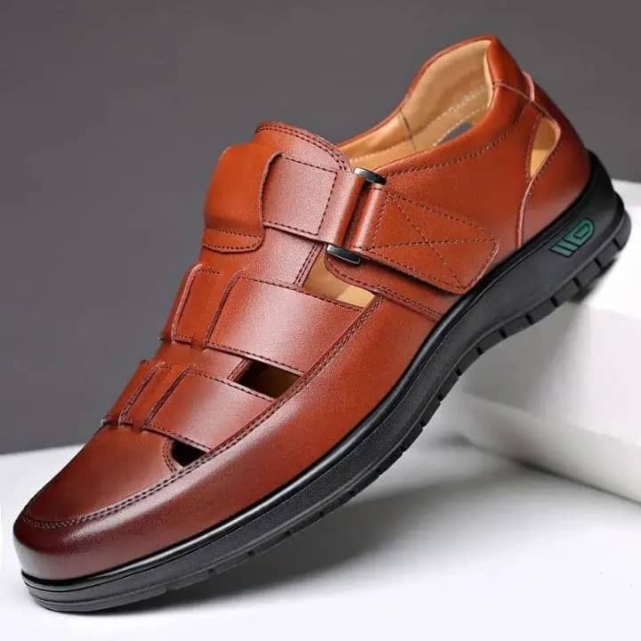 Chaussure en cuir