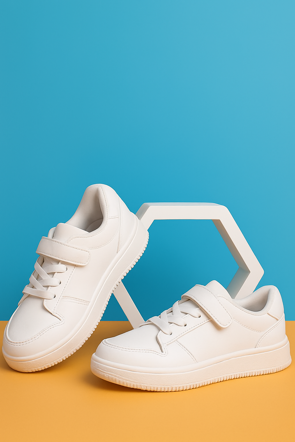 Chaussures de sport blanches