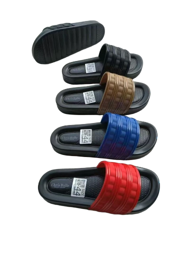 Sandales colorées pour homme