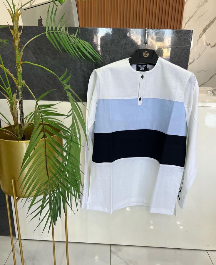 Chemise ou ensemble à manches longues pour homme