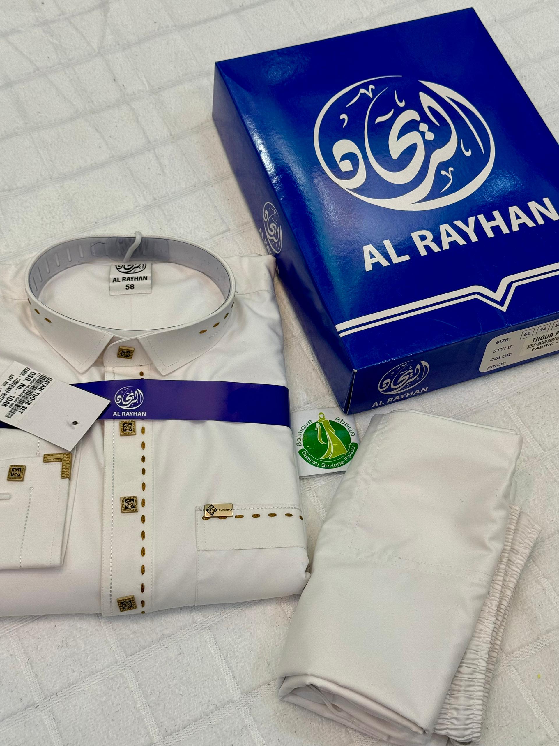 Chemises traditionnelles Al Rayhan