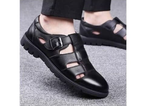 Chaussure en cuir