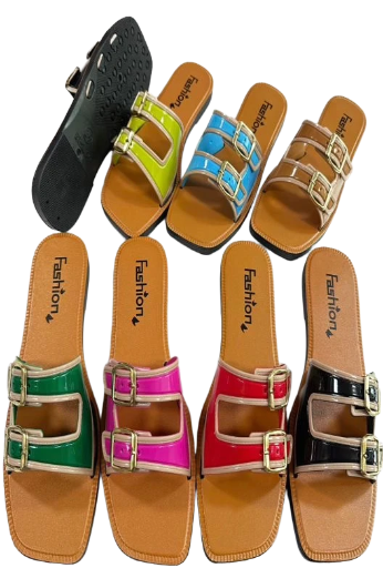 Sandales tendance à boucles