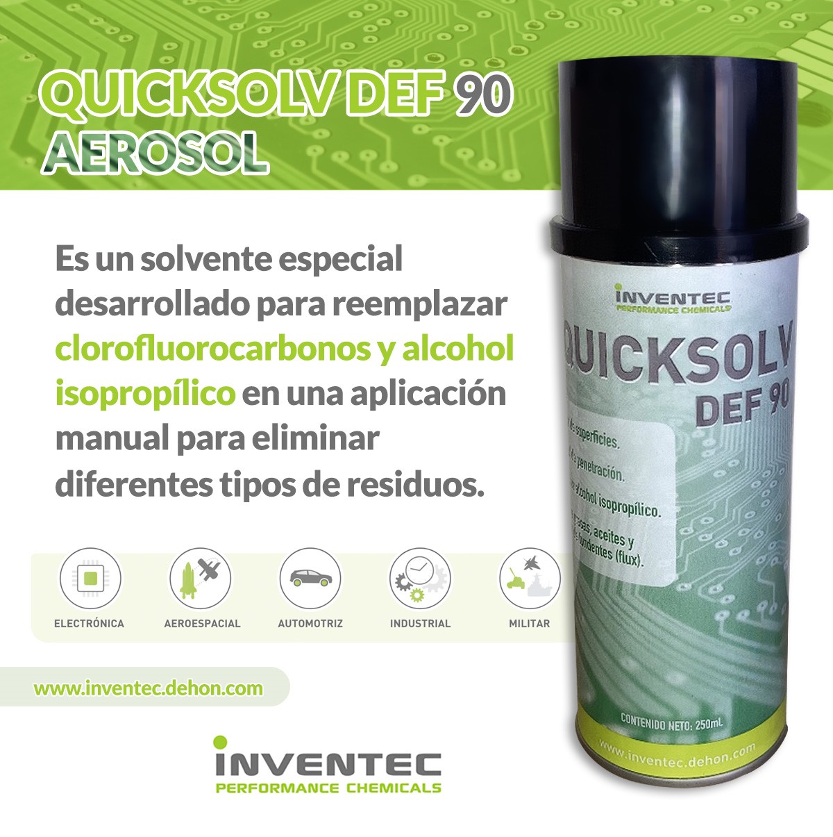 QUICKSOLV DEF 90 Aerosol
