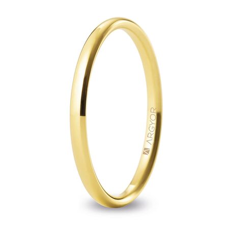 Alianza de oro 18k