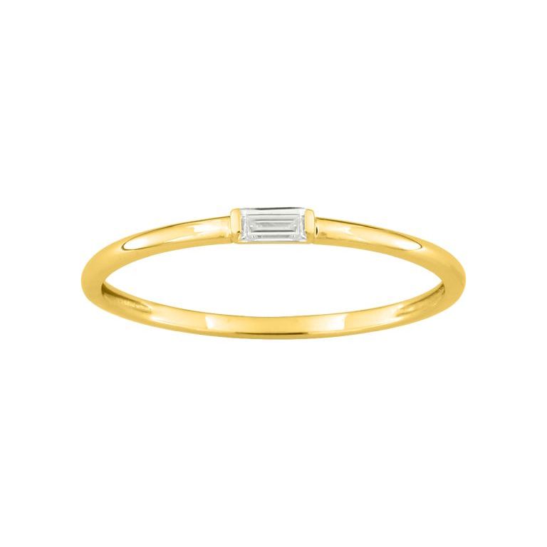 Solitario oro 750 fantasía diamante