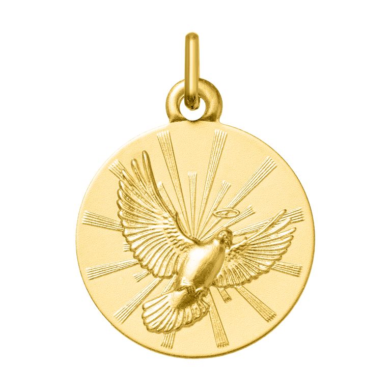 Medalla de oro Espíritu Santo