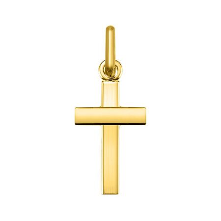 Dije de cruz en oro