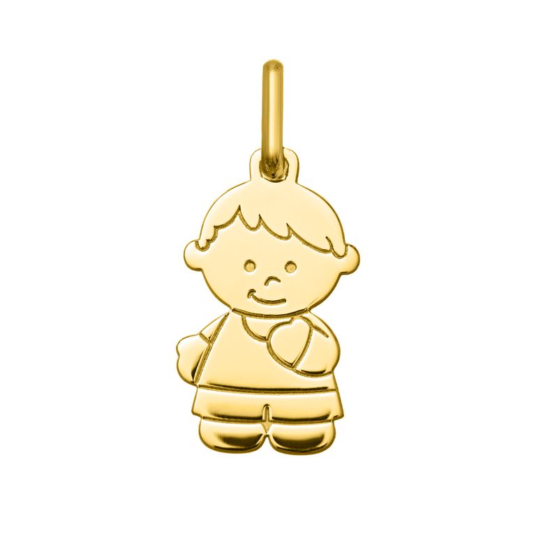 Dije de niño en oro