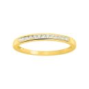 Anillo de oro con diamantes