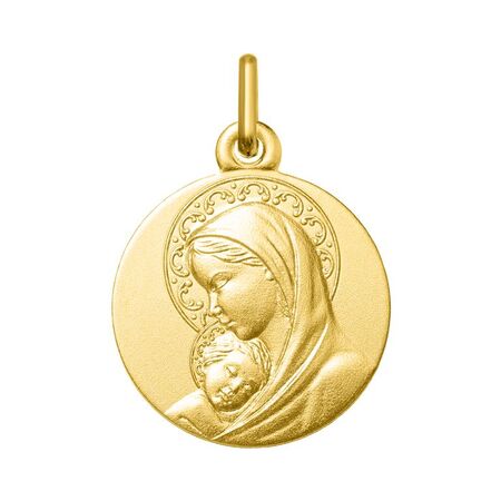 Medalla religiosa de oro