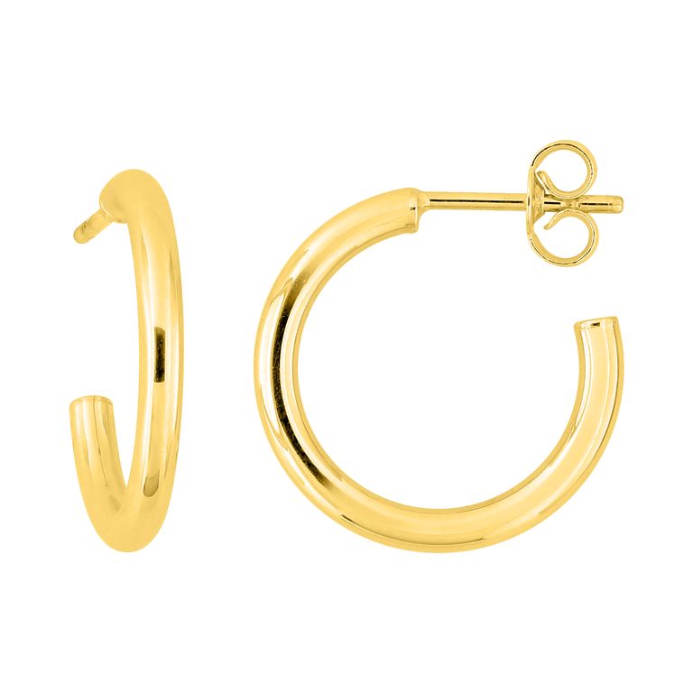Aros dorados 18k