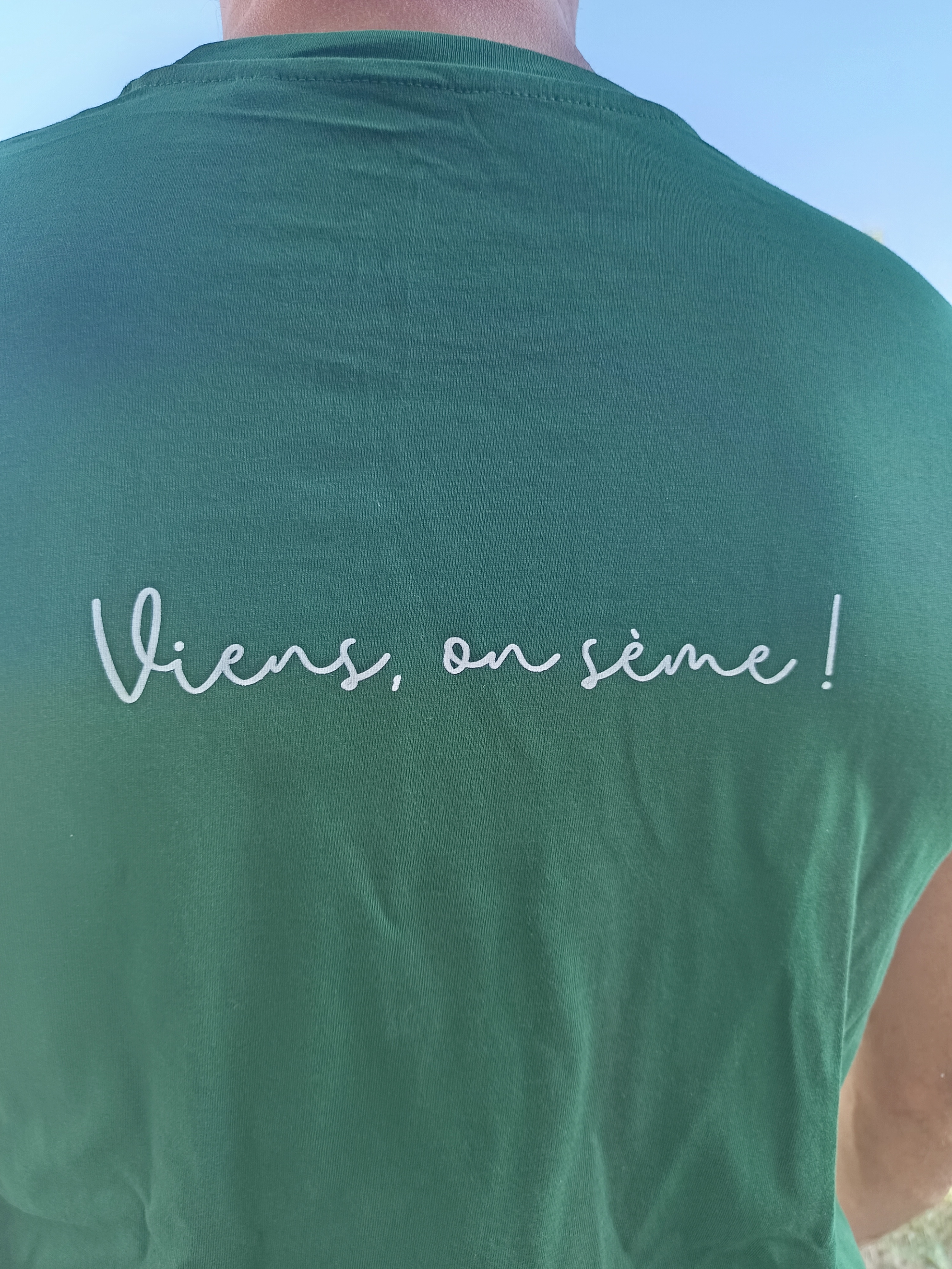 T-shirt Homme "Viens, on sème"