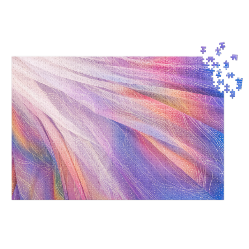 Fairy Dust Rainbow Fabric Puzzle - 1000 pcs