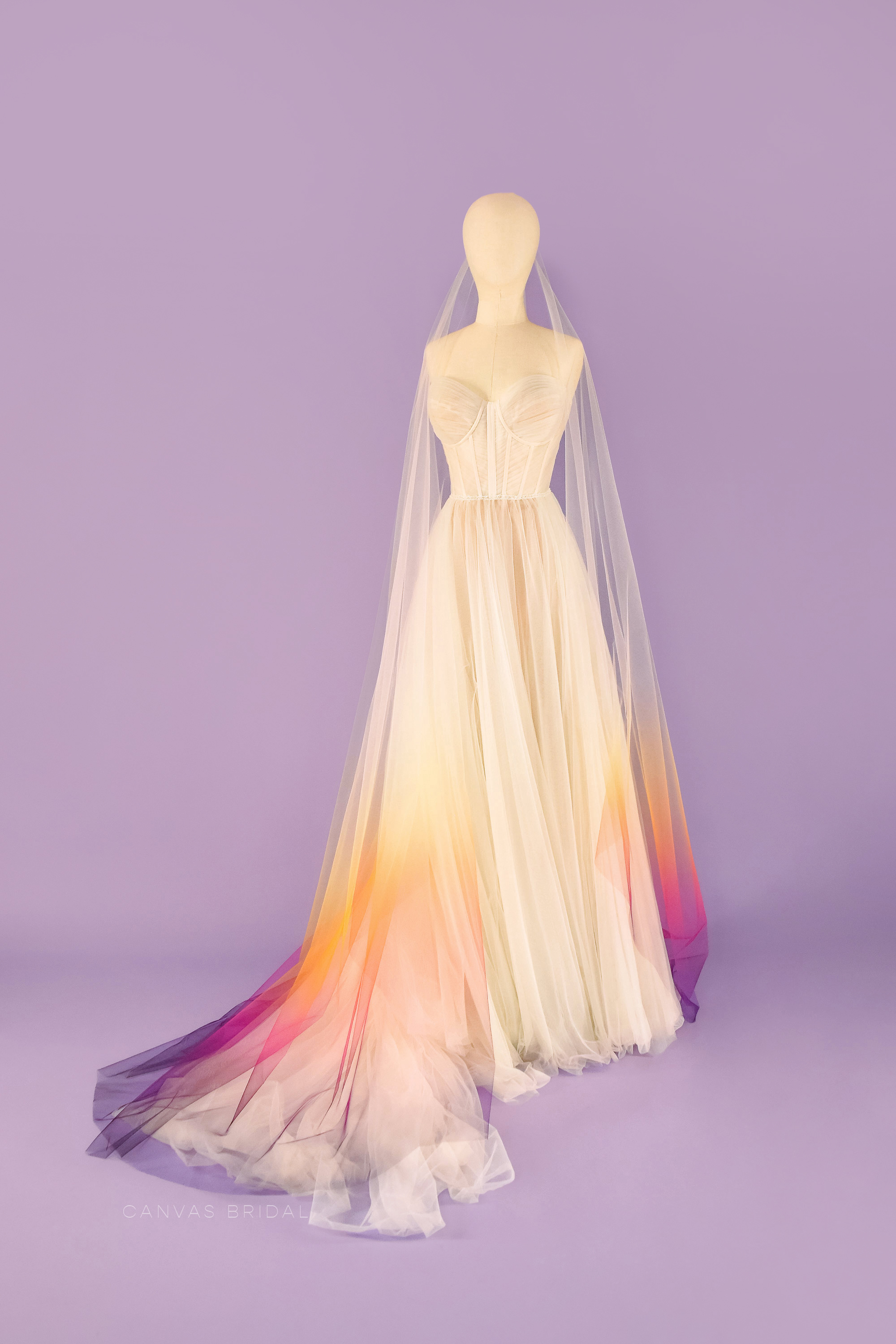 Custom Ombre Classic Veil