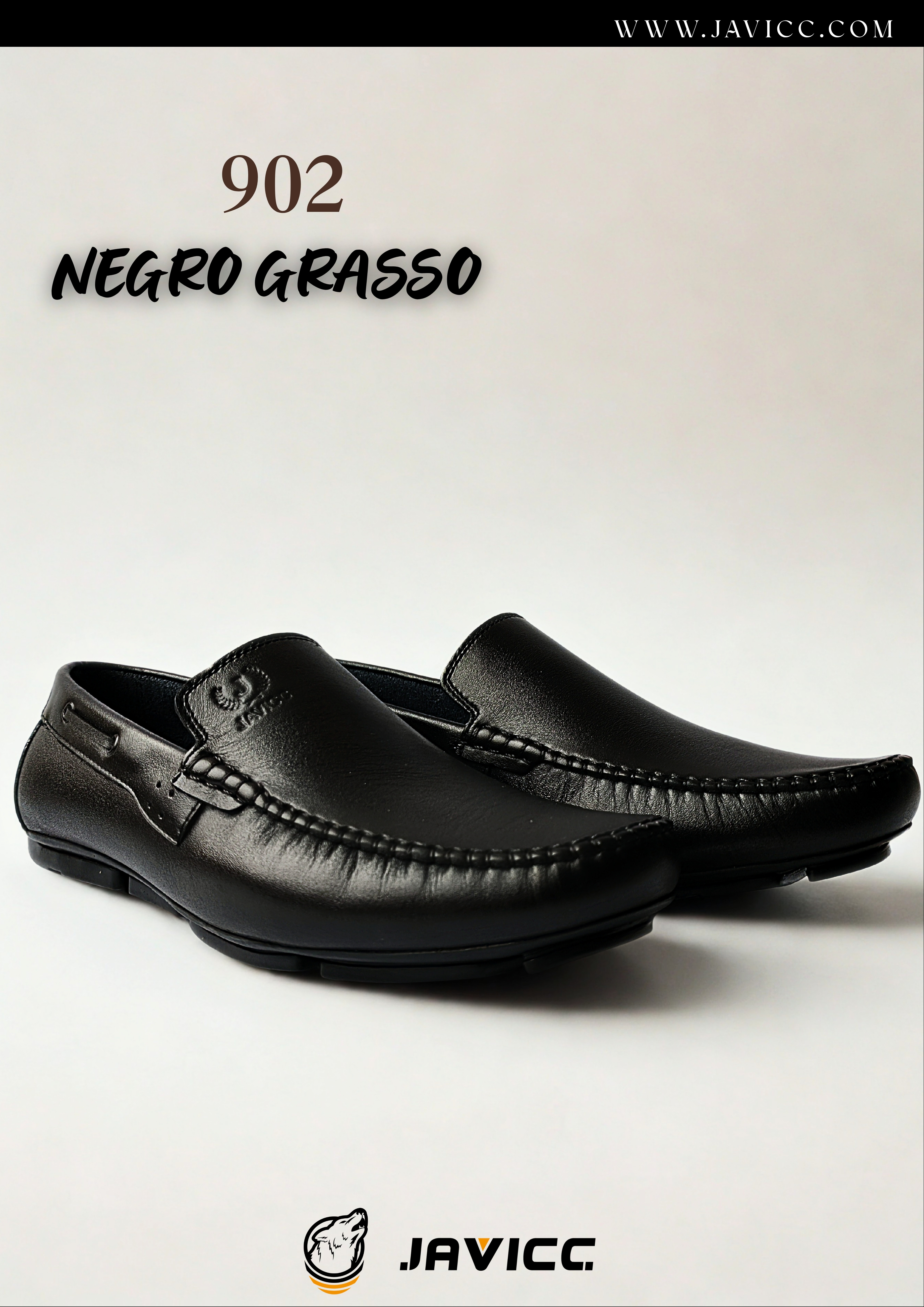 Mocasines JAVICC de Cuero 100% Genuino para Hombre