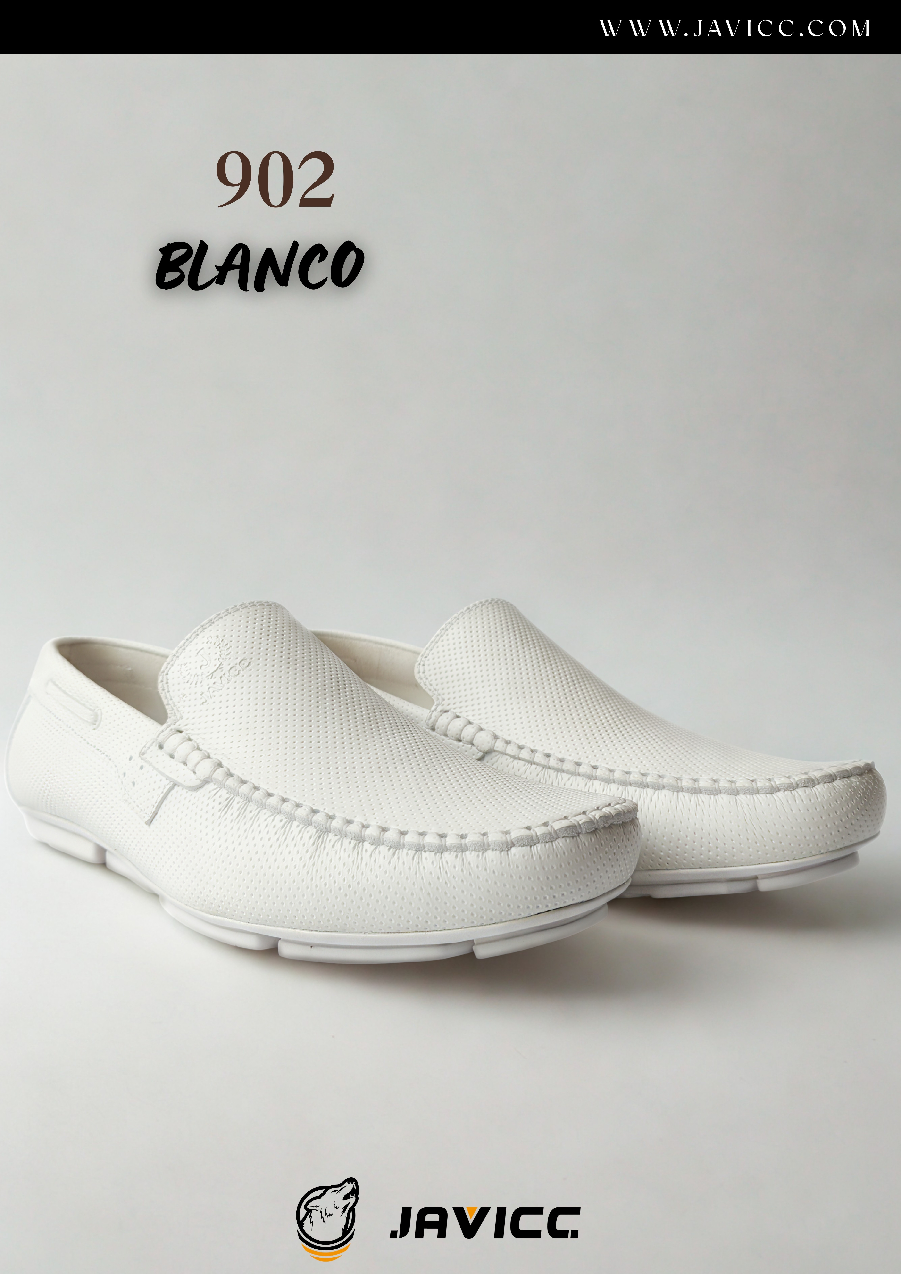 Mocasines JAVICC de Cuero 100% Genuino para Hombre