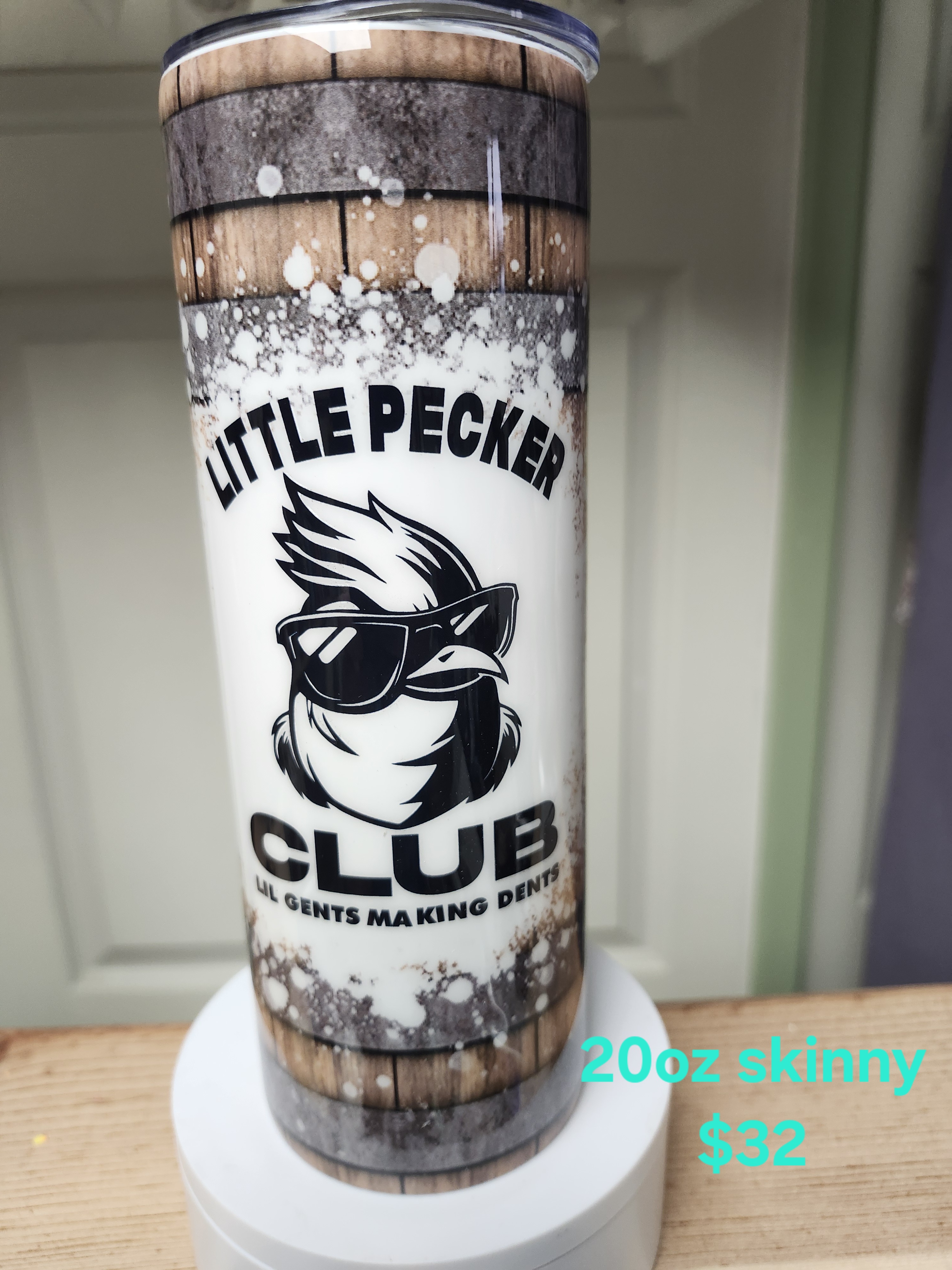 Little Pecker Club 20oz Skinny Tumbler