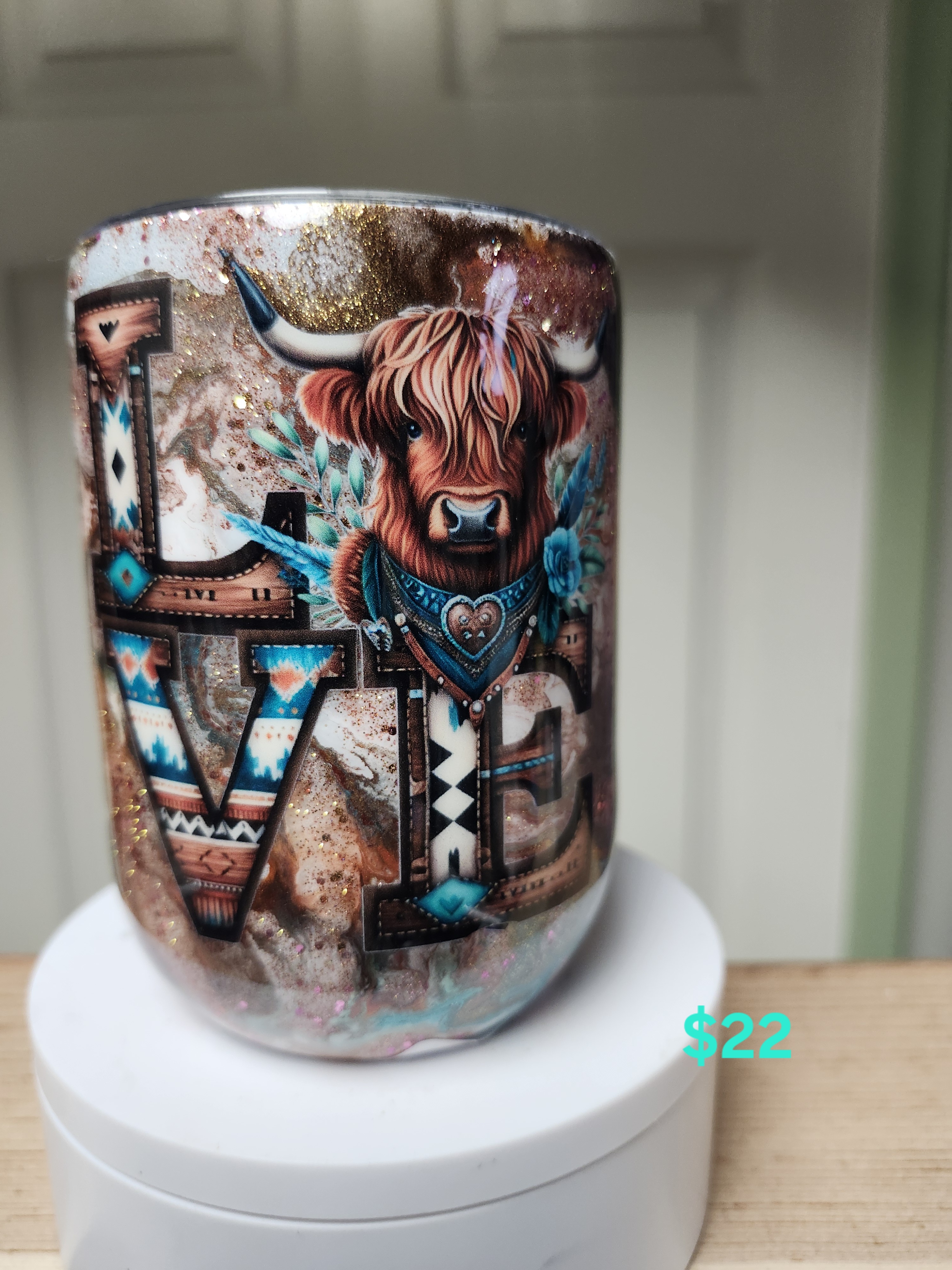 Rustic LOVE Tumbler