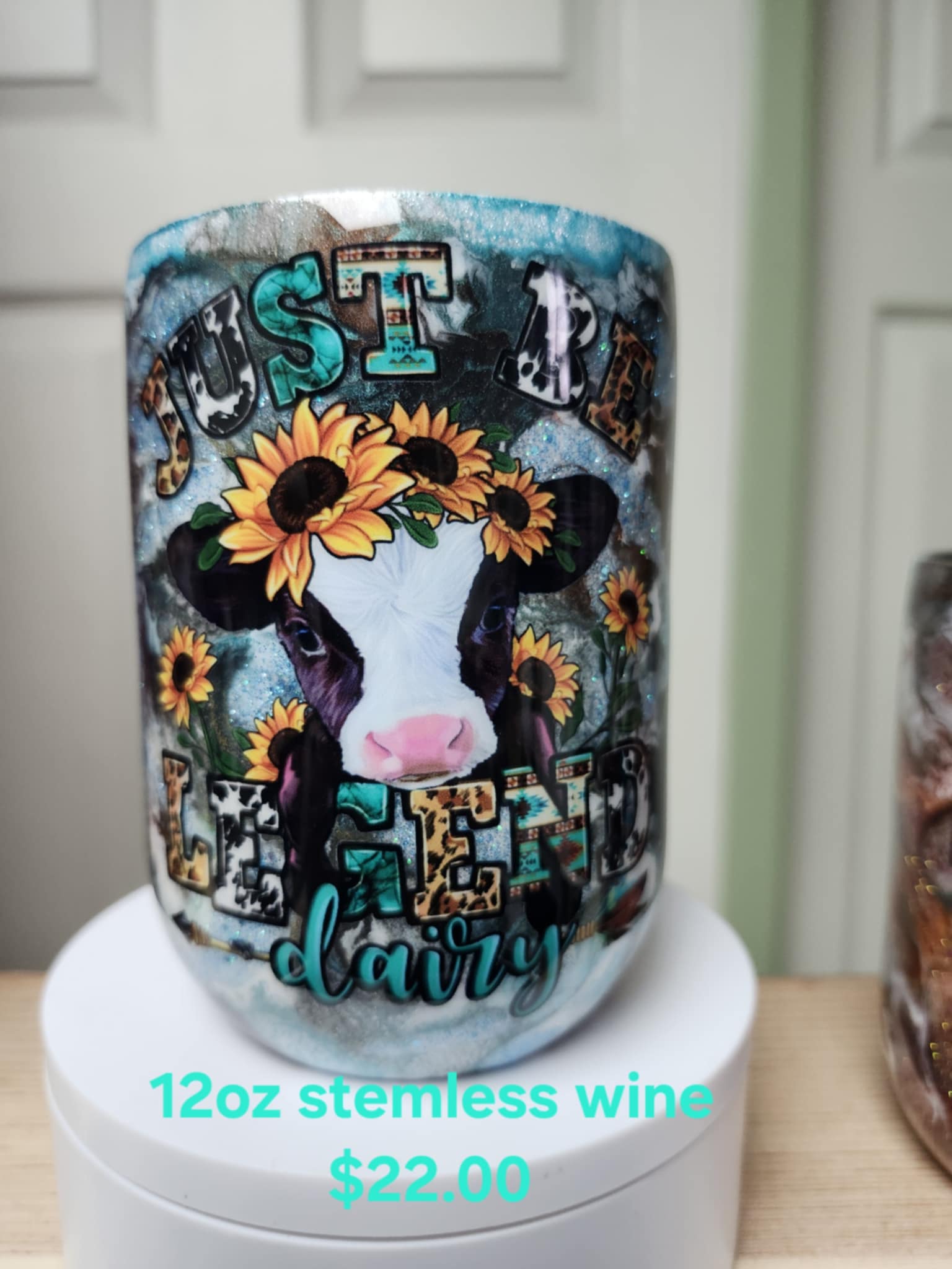 12oz Stemless Wine Tumbler