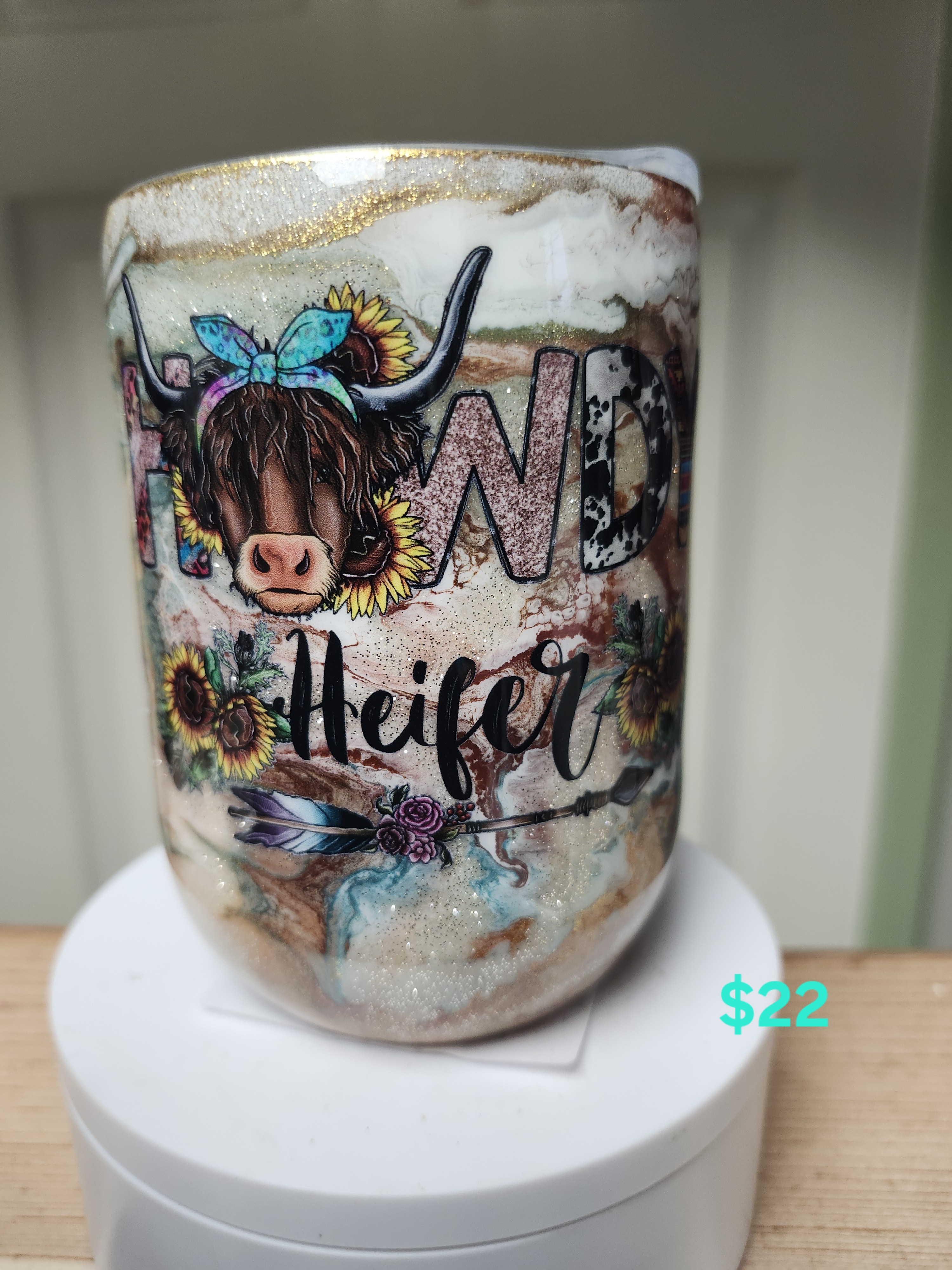 Howdy Heifer Tumbler