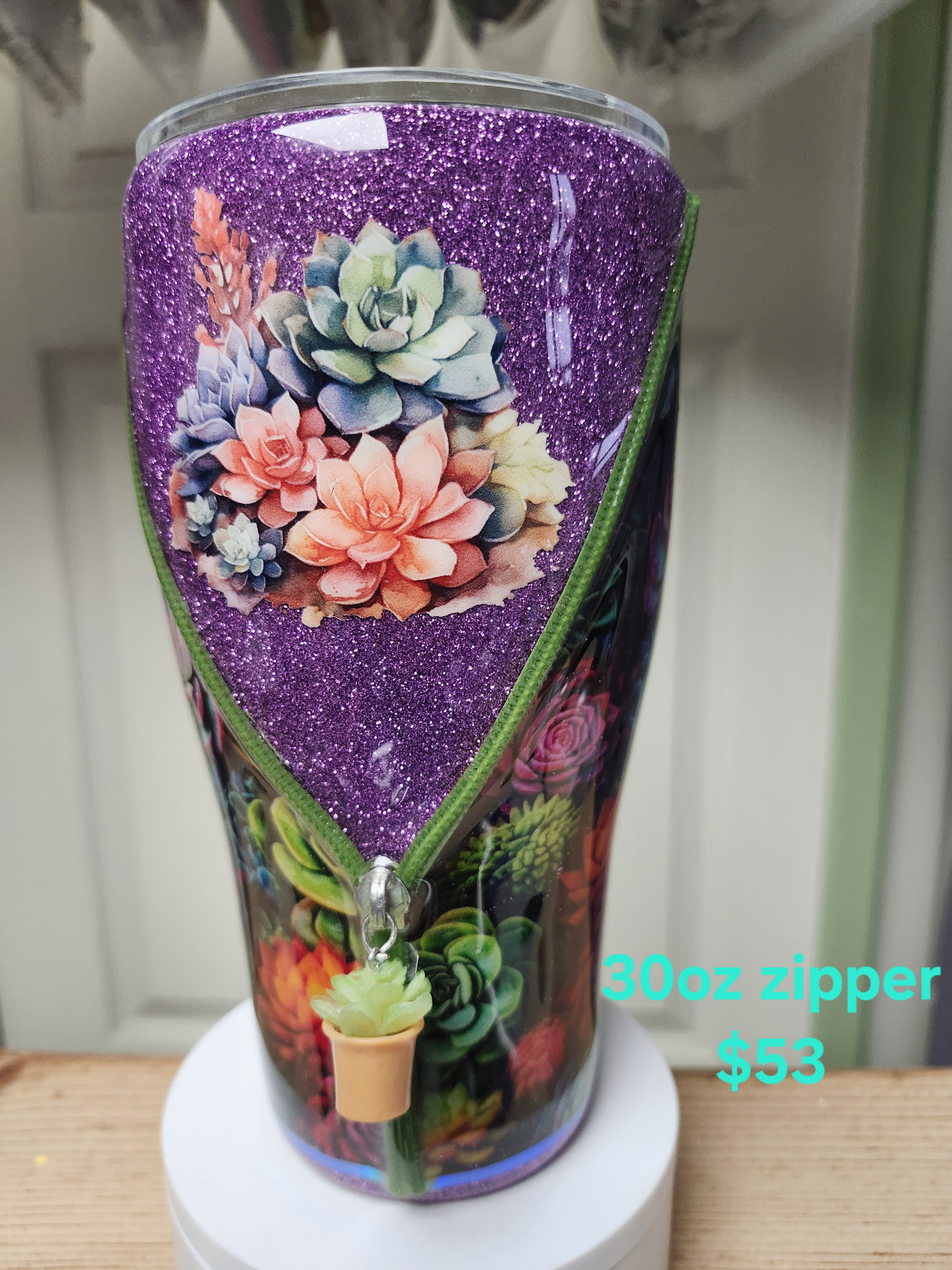 30oz Zipper Tumbler