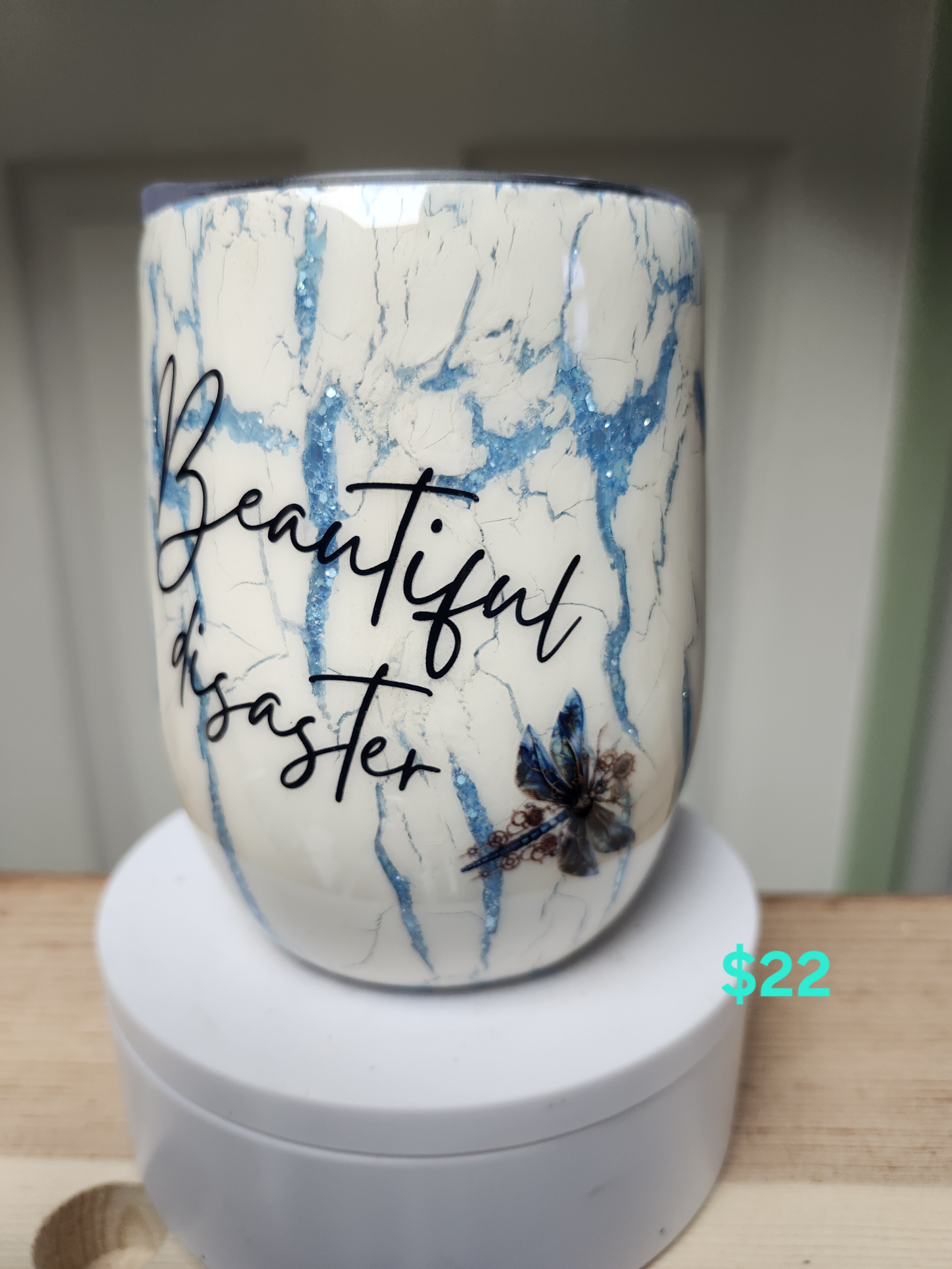 Marbled Ceramic Tumbler