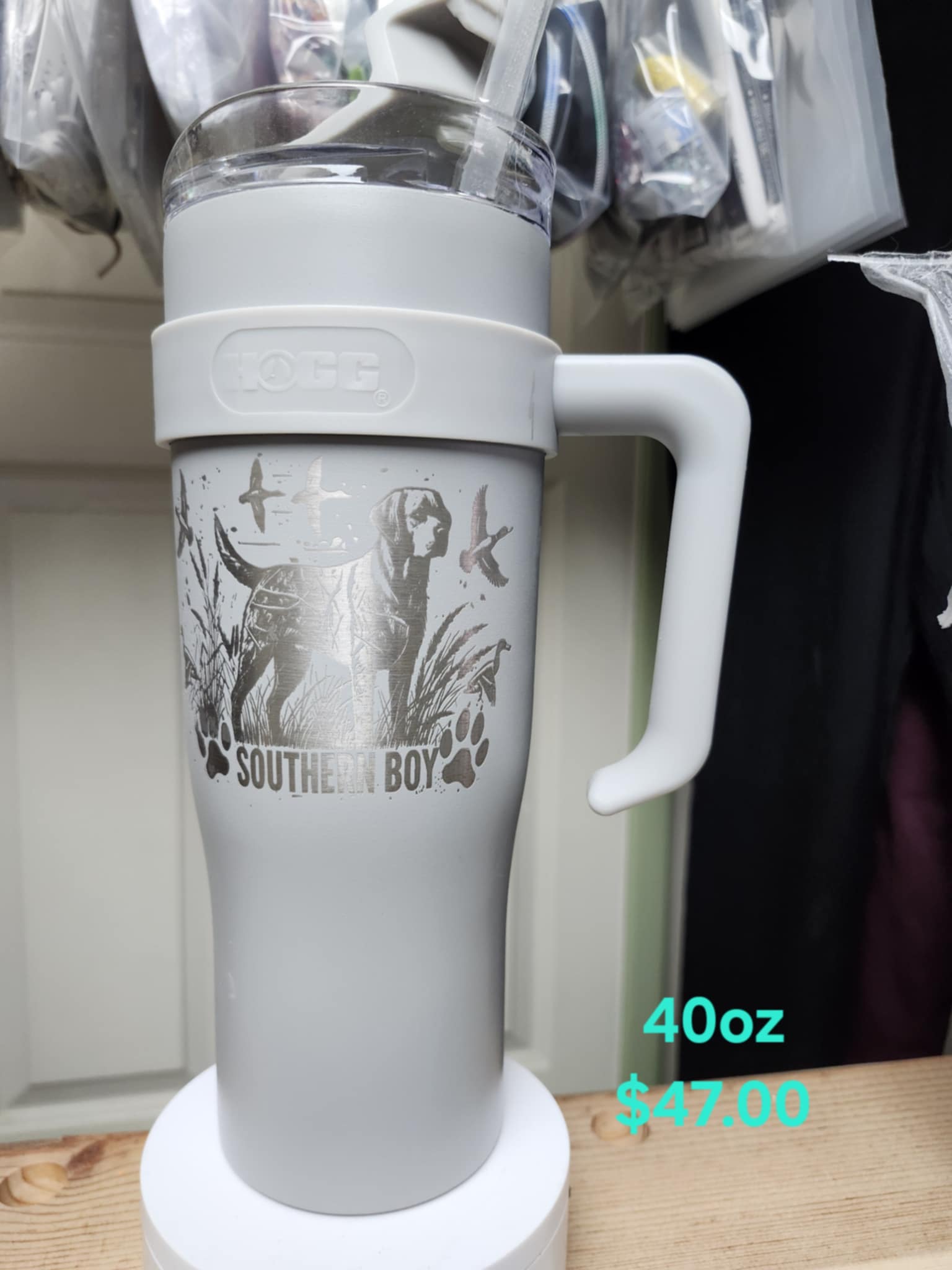 Southern Boy 40oz Insulated Tumbler