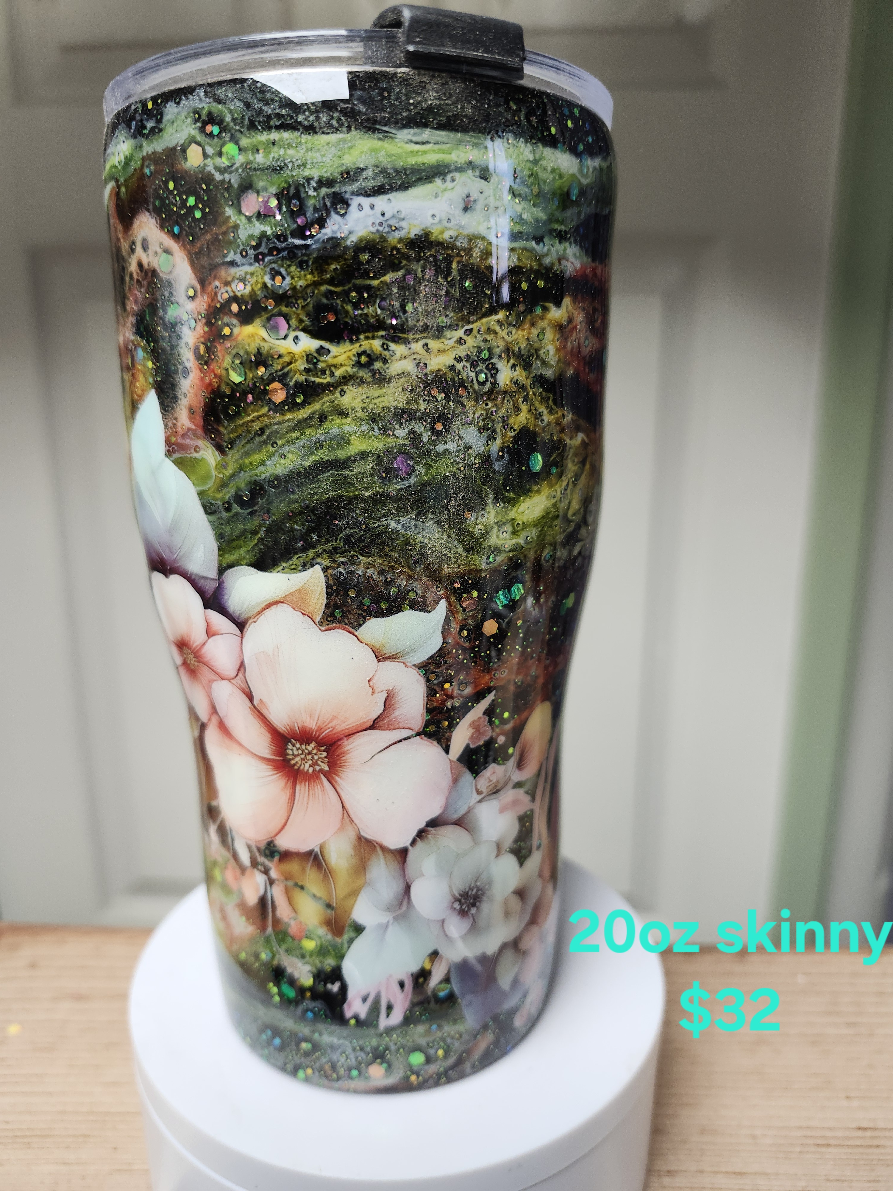 Floral 20oz Skinny Tumbler