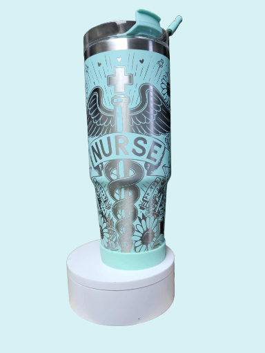 Nurse Caduceus Tumbler