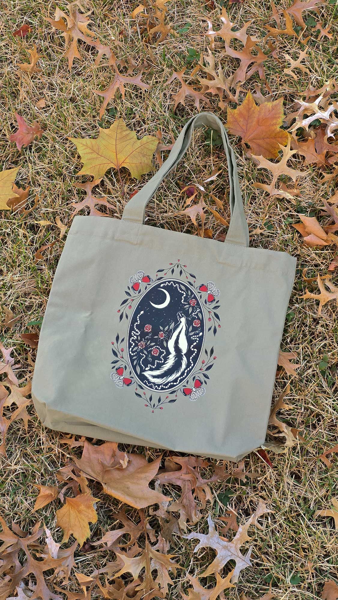 Olive Tote Bag