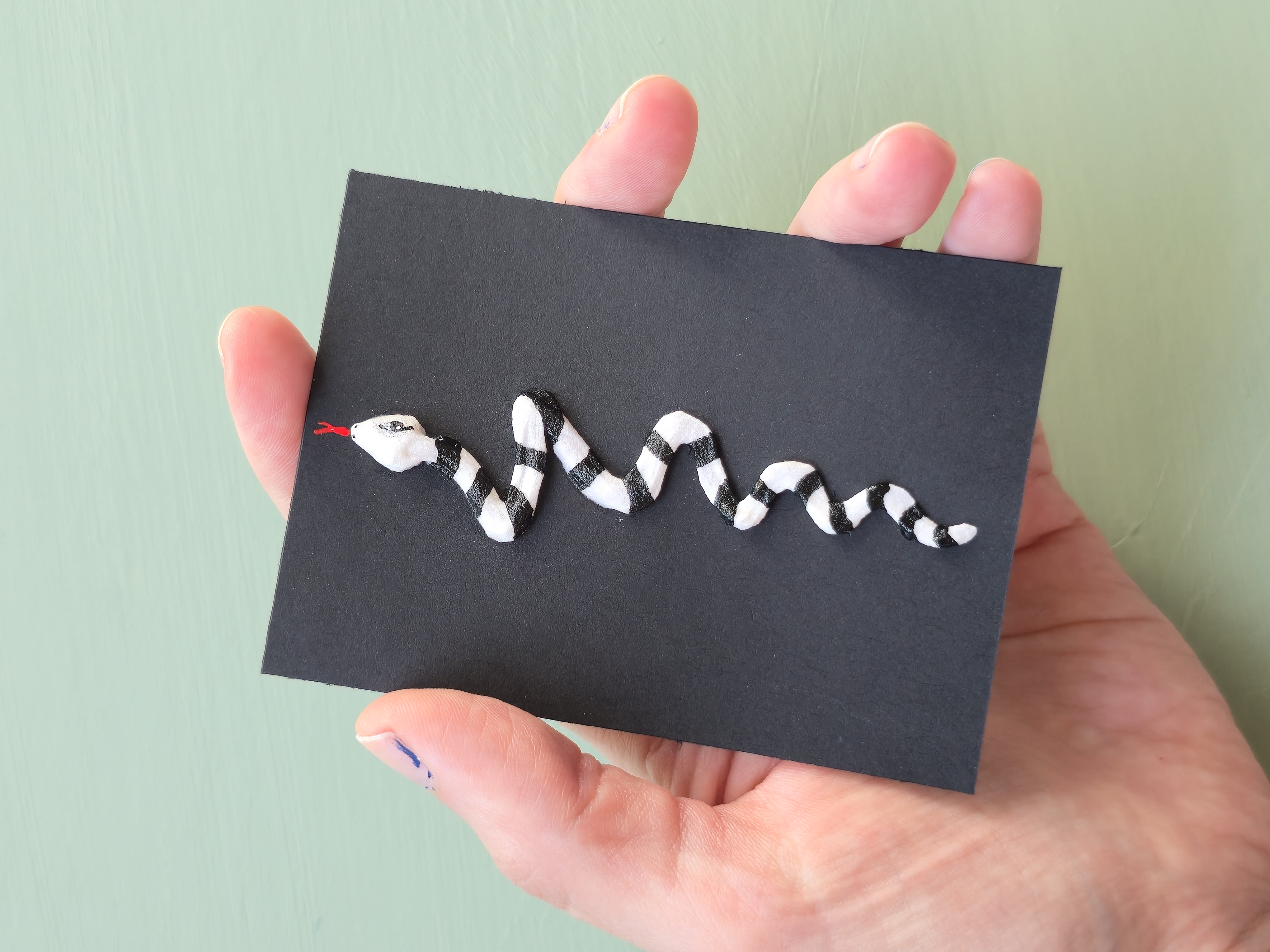 Slithering Snake ACEO