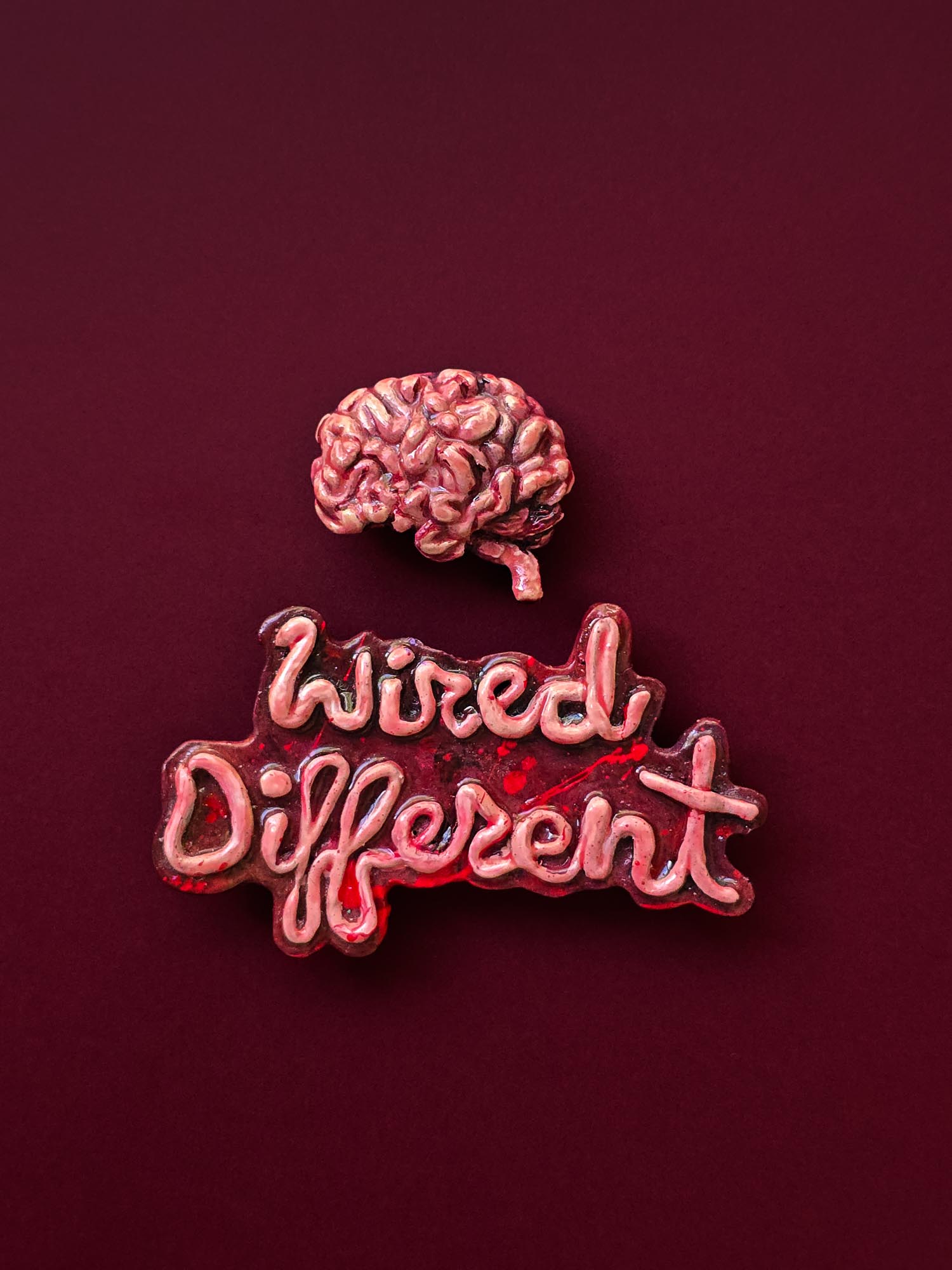 Wired Different - Pin & Brooch Set