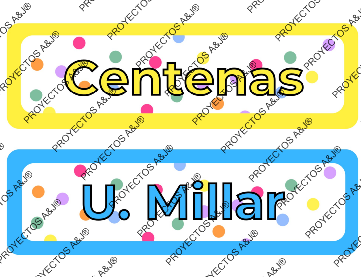 Letreros_Valor posicional