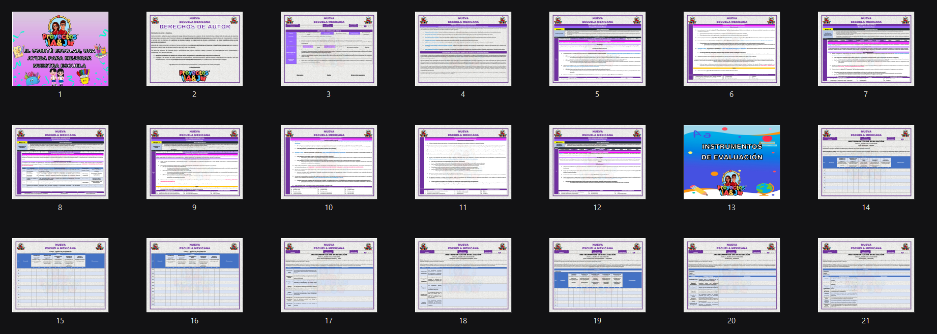 Proyecto: El Comité escolar, una ayuda para mejorar nuestra escuela 