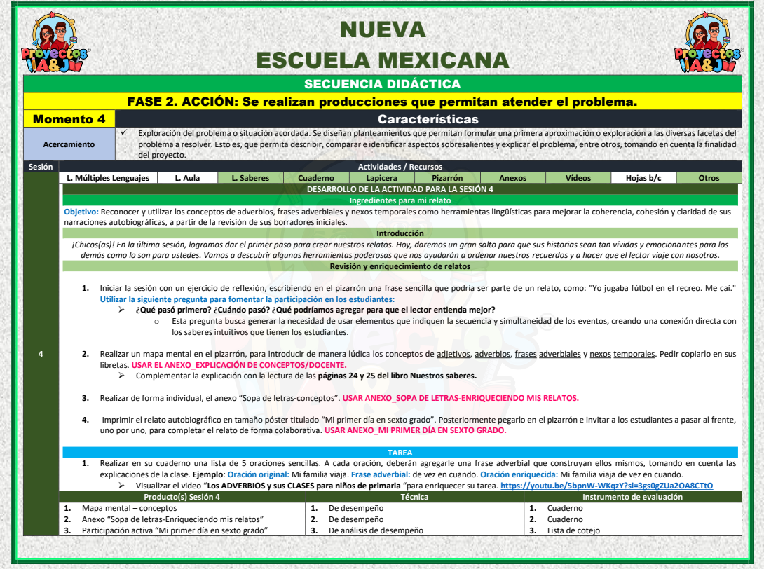 Proyecto: La cápsula del tiempo