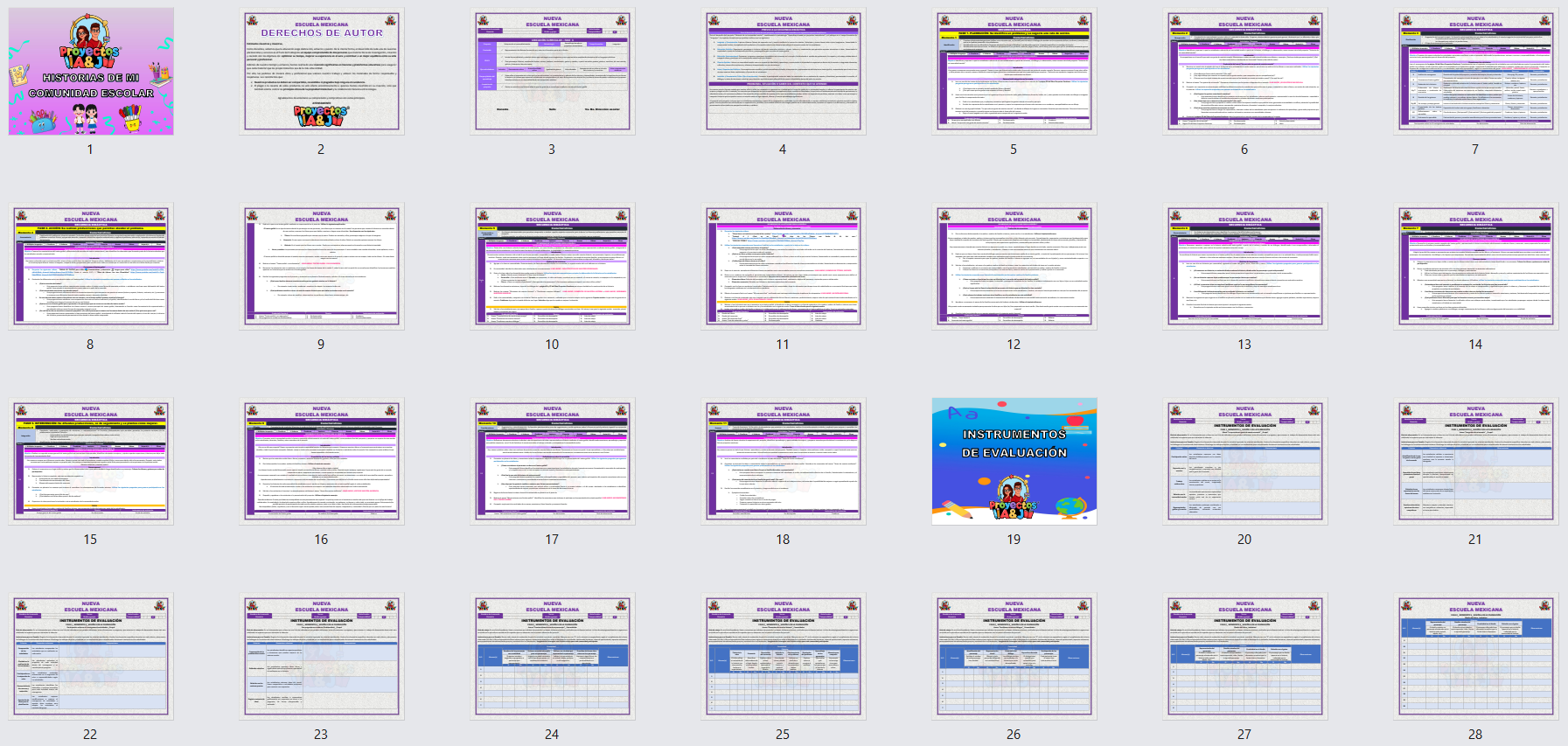 Proyecto: Historias de mi comunidad escolar