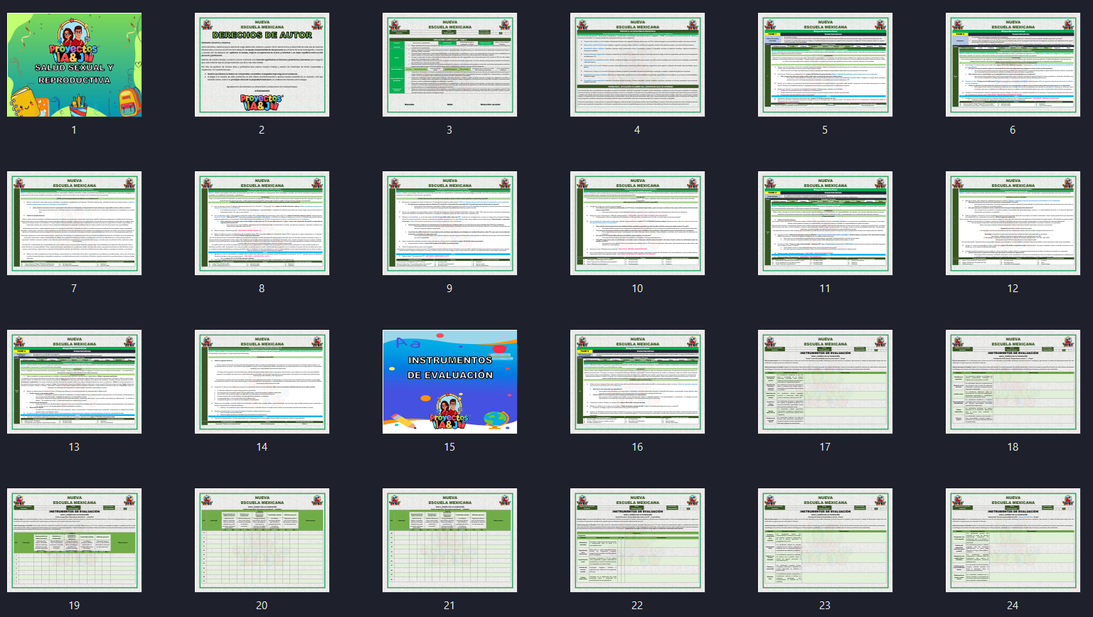 Proyecto: Salud sexual y reproductiva 